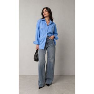 Alexander Wang ruched button up shirt , Sz 2 $695 C12